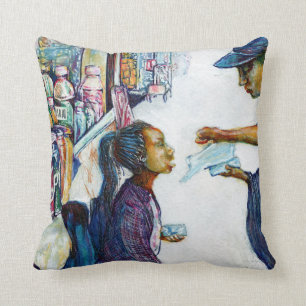 Letztlich produziert Hoffnung Kissen