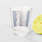 Letztlich produziert Hoffnung Schnapsglas (Rückseite)