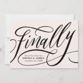 Letztlich verschoben Ändern Sie das Datum Save the Einladung (Vorderseite)