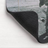 Letztmann Apollo 17 auf dem Mond Mousepad (Ecke)