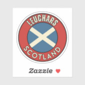Leuchars, Schottland Aufkleber (Blatt)