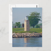 Leuchtanzeige Postkarte (Vorne/Hinten)