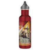 Leuchtäquivalent für leidenschaftliche Emotionen Edelstahlflasche (Rechts)