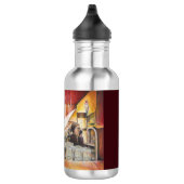 Leuchtäquivalent für leidenschaftliche Emotionen Edelstahlflasche (Rechts)