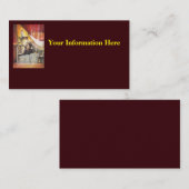 Leuchtäquivalent für leidenschaftliche Emotionen Visitenkarte (Vorne/Hinten)