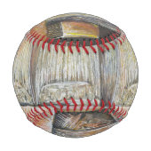 Leuchtäquivalent von leidenschaftlichen Emotionen Baseball (Rückseite)