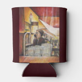 Leuchtäquivalent von leidenschaftlichen Emotionen Dosenkühler (Rückseite)