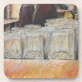 Leuchtäquivalent von leidenschaftlichen Emotionen Getränkeuntersetzer (Vorderseite)