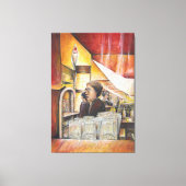 Leuchtäquivalent von leidenschaftlichen Emotionen Leinwanddruck (Vorderseite)