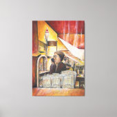 Leuchtäquivalent von leidenschaftlichen Emotionen Leinwanddruck (Vorderseite)