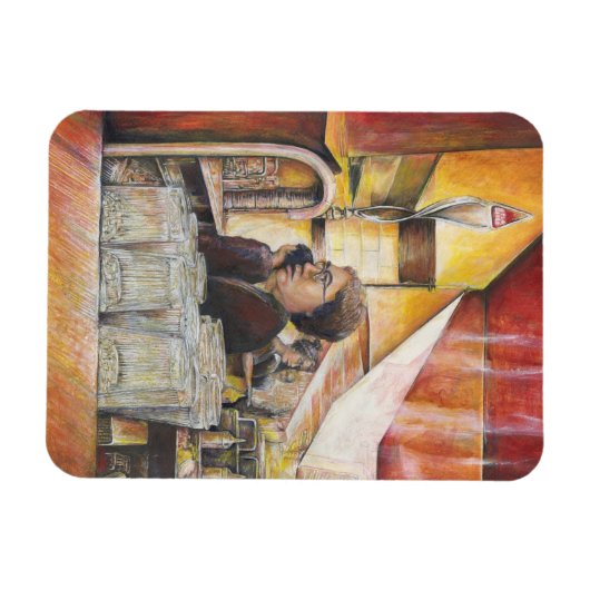 Leuchtäquivalent von leidenschaftlichen Emotionen Magnet (Horizontal)