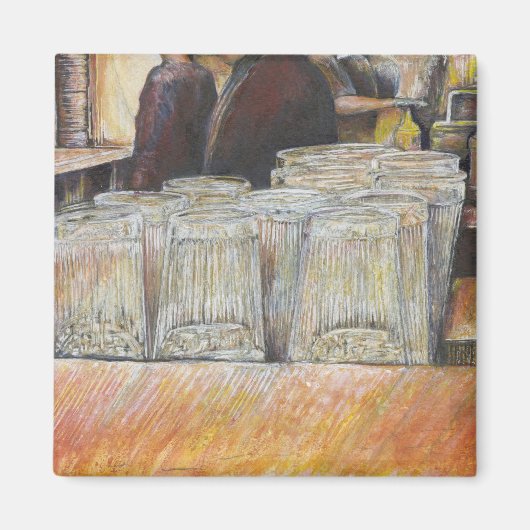 Leuchtäquivalent von leidenschaftlichen Emotionen Magnet (Vorne)