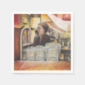 Leuchtäquivalent von leidenschaftlichen Emotionen Serviette (Vorderseite)