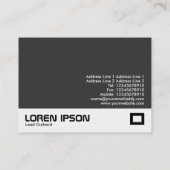 LeuchtArray Visitenkarte (Rückseite)