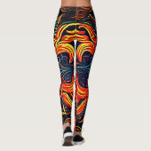 Leuchtauge Leggings (Rückseite)