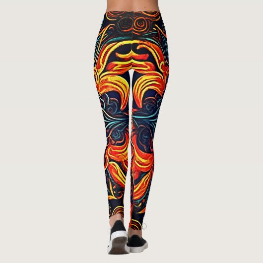 Leuchtauge Leggings (Rückseite)