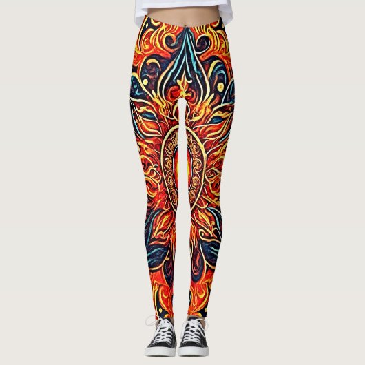 Leuchtauge Leggings (Vorderseite)