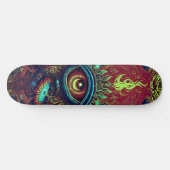 Leuchtauge Skateboard (Horizontal)