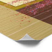 Leuchtbaum Poster (Ecke)