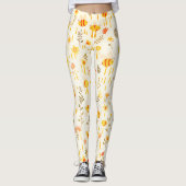 Leuchtbiene Leggings (Vorderseite)