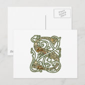 Leuchtbuchstabe "S" Postkarte (Vorne/Hinten)