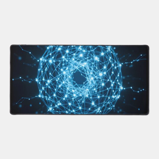 Leuchtcode-Gitter Schreibtischunterlage (Vorderseite)