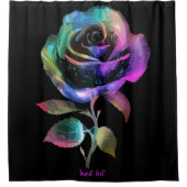 Leuchtdichte Duschvorhang (Vorderseite)