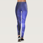 Leuchtdichte Resilienz Blau Leggings (Rückseite)