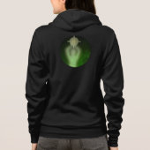 Leuchtdichte Resilienz grün Hoodie (Rückseite)