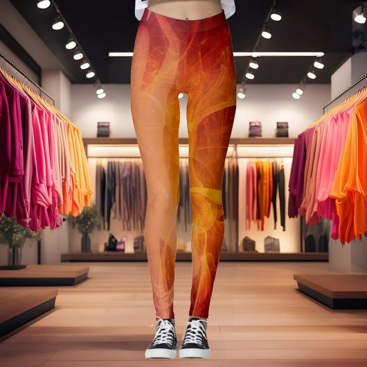 Leuchtdichte Resilienz rosa Leggings
