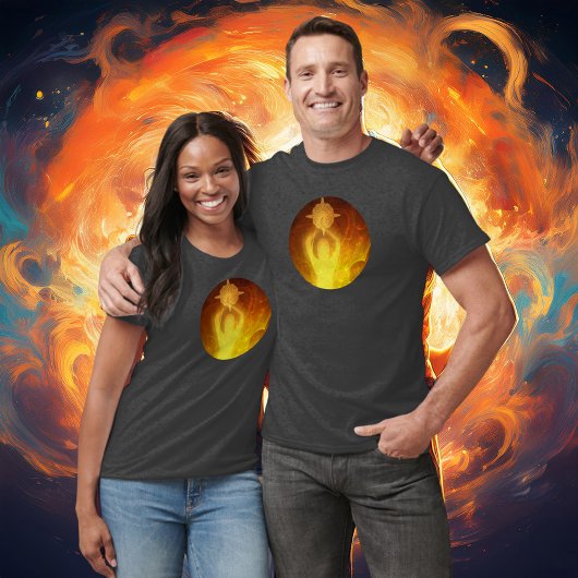 Leuchtdichte Widerstandskraft Orange T-Shirt