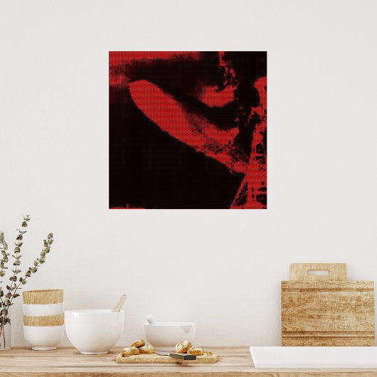 Leuchtdioden (LED) Zeppelin Poster (Küche)