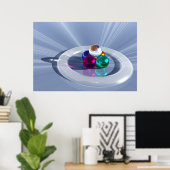 Leuchtdruckseite hinzufügen poster (Heimbüro)