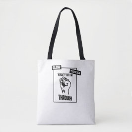 Leuchte durch die Dunkelheit Tasche