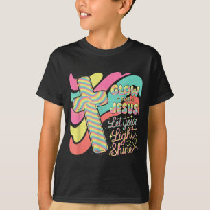 Leuchte für Jesus Christlicher Glaube Löwe Gott Ch T-Shirt
