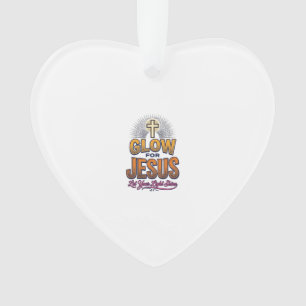 Leuchte für Jesus Lass dein Licht scheinen Christl Ornament