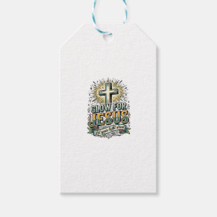 Leuchte für Jesus Vintage Christian Kreuz Shirt Geschenkanhänger