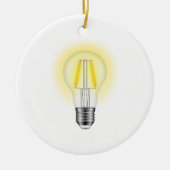 Leuchte Keramikornament (Vorne)