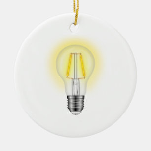 Leuchte Keramikornament