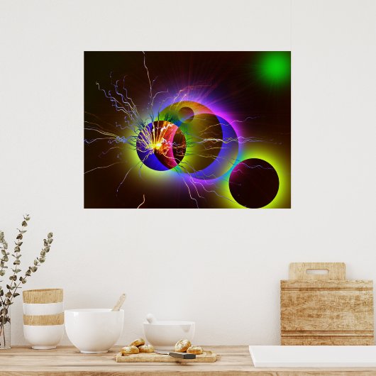 Leuchte Poster (Küche)