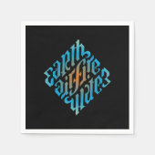 Leuchtelemente Serviette (Vorderseite)