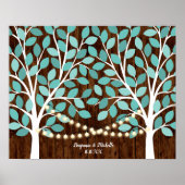 Leuchten - 100 Signature Guest Book Alternative Poster (Vorne)