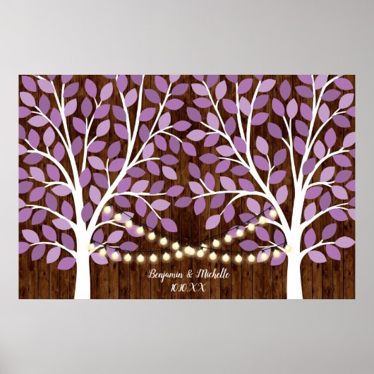 Leuchten - 150 Signature Guest Book Alternative Poster (Vorne)