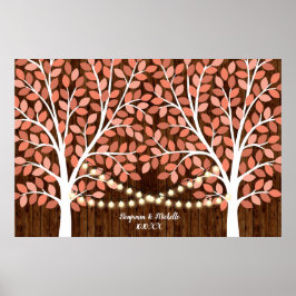 Leuchten - 250 Signature Guest Book Alternative Poster