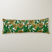 Leuchten auf Weiß Seitenschläferkissen (Rückseite)