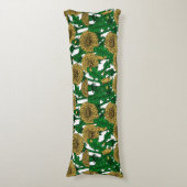 Leuchten auf Weiß Seitenschläferkissen (Vorderseite Vertikal)