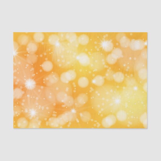 Leuchten aus gelbem Gewebe Seidenpapier (Vorderseite)