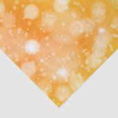 Leuchten aus gelbem Gewebe Seidenpapier (Ausschnitt)
