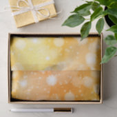 Leuchten aus gelbem Gewebe Seidenpapier (Geschenk)