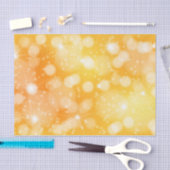 Leuchten aus gelbem Gewebe Seidenpapier (Handwerk)